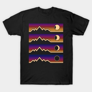 Solar Eclipse Phases T-Shirt